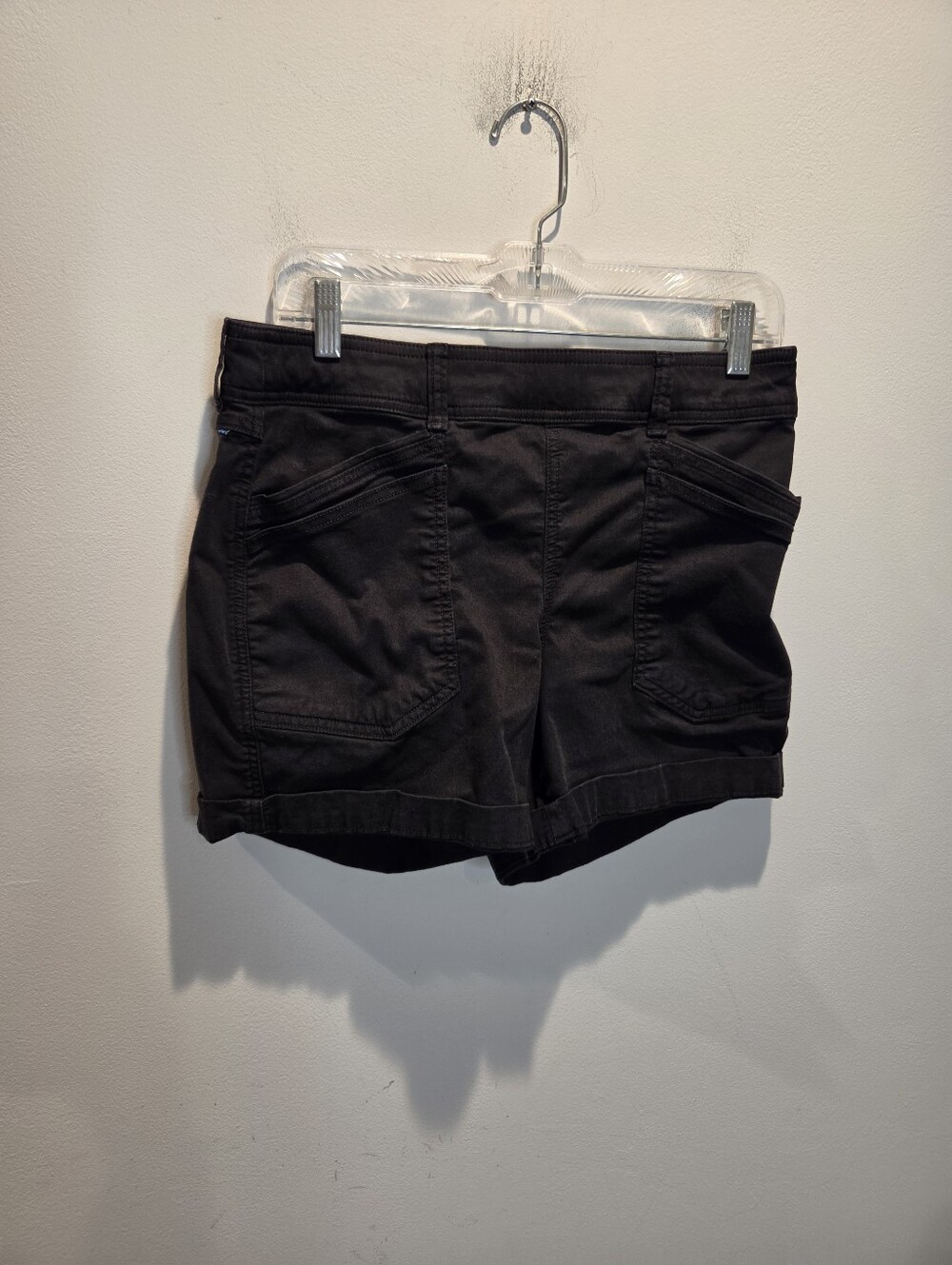 Kuhl Womens Size M Outdoor Stretchy Black Denim Shorts